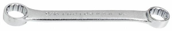 Proto - 7/16 x 1/2", 12 Point, Satin Finish, Double End, Box Wrench - Benchmark Tooling