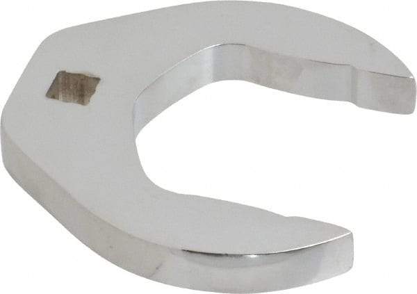 Proto - 2" 3/8" Drive Chrome Open End Crowfoot Wrench - 3.47" Head Diam x 1/2" Head Thickness - Benchmark Tooling