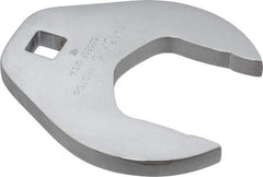 Proto - 1-13/16" 1/2" Drive Full Polish Chrome Open End Crowfoot Wrench - 3-19/32" Head Diam x 1/2" Head Thickness, 3-19/32" OAL - Benchmark Tooling