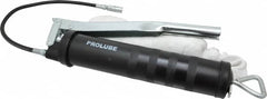 PRO-LUBE - 6,000 Max psi, Lever Grease Gun - 14 oz Capacity, 1/8 Thread Outlet - Benchmark Tooling