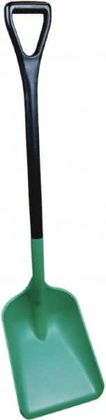 Remco - 13-7/8" High Square Plastic Shovel - 30-7/8" Long D-Grip Handle - Benchmark Tooling