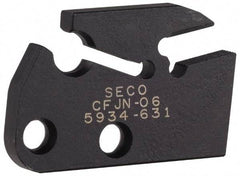 Seco - 0.197" Blade Width, 7.02" OAL, Single End Indexable Cut-Off Blade - 0.866" Max Depth of Cut, CFJN Blade, MDT Series - Benchmark Tooling