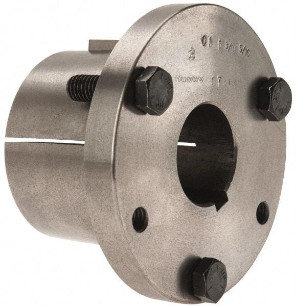 Browning - 1-3/8" Bore, 5/16" Wide Keyway, 5/32" Deep Keyway, Q Sprocket Bushing - 2.766 to 2-7/8" Outside Diam, For Use with Split Taper Sprockets & Sheaves - Benchmark Tooling