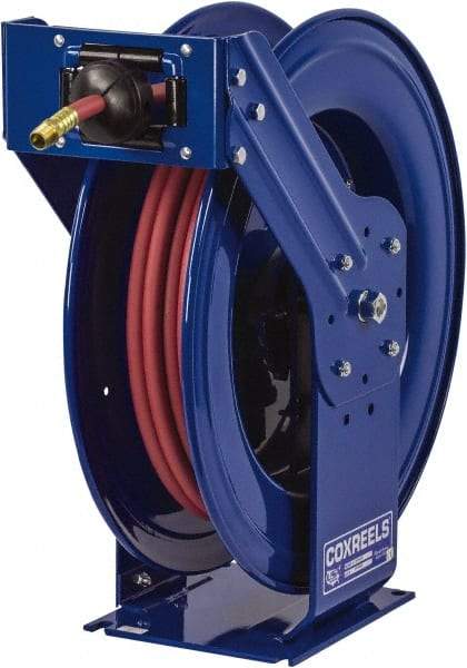 CoxReels - 75' Spring Retractable Hose Reel - 300 psi, Hose Included - Benchmark Tooling