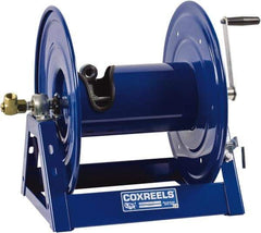 CoxReels - 500' Manual Hose Reel - 3,000 psi, Hose Not Included - Benchmark Tooling