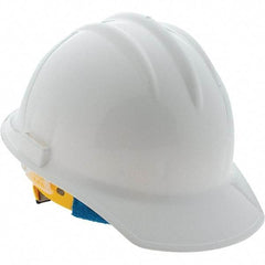 BULLARD - Hard Hat - 6PT WHITE CLASSIC CAP STYLE RATCHET - Benchmark Tooling