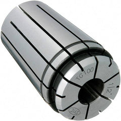 Techniks - TG100 4mm Single Angle Collet - 0.0004" TIR, 3" OAL, 2.001" Overall Diam - Exact Industrial Supply