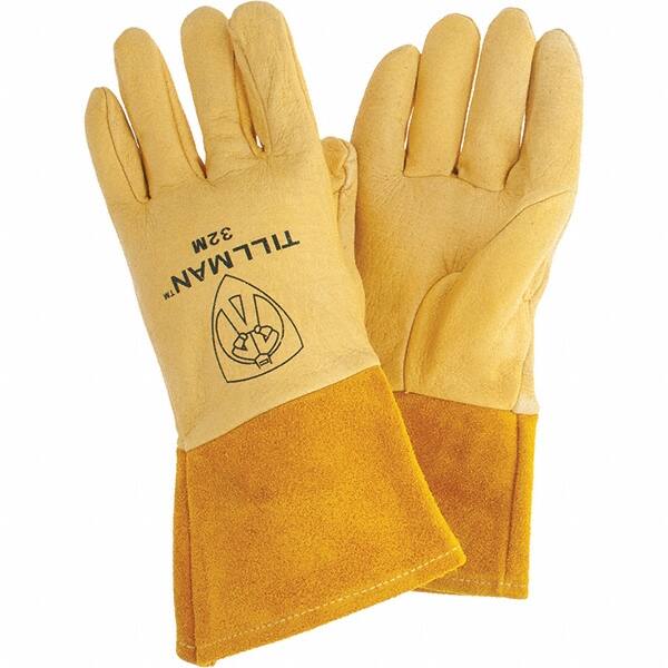 TILLMAN - Welder's & Heat Protective Gloves - PIGSKING MIG WELDER'S CARDED-M - Benchmark Tooling