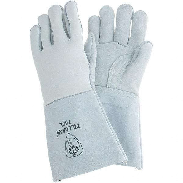 TILLMAN - Welder's & Heat Protective Gloves - MP (L) TOP GRAIN ELSKIN WELDER GLOVES JT - Benchmark Tooling