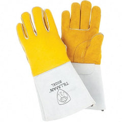 TILLMAN - Welder's & Heat Protective Gloves - MP 14" X-LRG ELK WELDING GLOVES TILLMAN - Benchmark Tooling