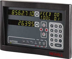 Newall - 2 Axes, Microsyn 2G & Spherosyn 2G Compatible DRO Counter - LED Display, Programmable Memory - Benchmark Tooling