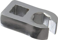 Proto - 3/8" 6 Point 3/8" Drive Chrome Flare Nut Crowfoot Wrench - 29/32" Head Diam x 1/4" Head Thickness, 1.81" OAL - Benchmark Tooling