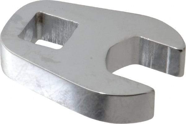 Proto - 13mm 3/8" Drive Chrome Crowfoot Wrench - 1-3/32" Head Diam x 1/4" Head Thickness, 1-1/2" OAL - Benchmark Tooling
