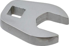 Proto - 17mm 3/8" Drive Chrome Crowfoot Wrench - 1-3/32" Head Diam x 1/4" Head Thickness, 1-23/32" OAL - Benchmark Tooling