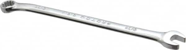 Proto - 9/32" Offset Combination Wrench - 15° Offset Angle, 5-5/32" OAL, Steel, Chrome Finish - Benchmark Tooling