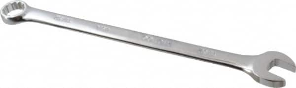 Proto - 11/32" Offset Combination Wrench - 15° Offset Angle, 7-29/32" OAL, Steel, Chrome Finish - Benchmark Tooling