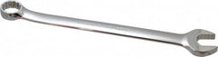 Proto - 1" Offset Combination Wrench - 15° Offset Angle, 14-1/16" OAL, Steel, Chrome Finish - Benchmark Tooling