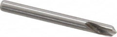 Keo - 1/8" Body Diam, 118°, 1-1/4" OAL, High Speed Steel Spotting Drill - Benchmark Tooling