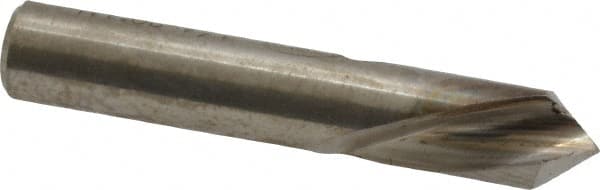 Keo - 1/4" Body Diam, 90°, 1-1/2" OAL, High Speed Steel Spotting Drill - Benchmark Tooling