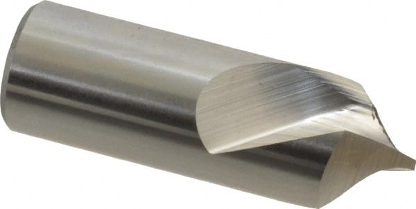 Keo - 3/4" Body Diam, 90°, 2-1/4" OAL, High Speed Steel Spotting Drill - Benchmark Tooling