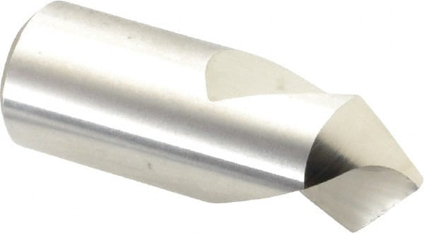 Keo - 7/8" Body Diam, 90°, 2-1/2" OAL, High Speed Steel Spotting Drill - Benchmark Tooling