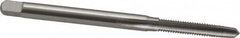 Cleveland - M3x0.50 Metric Coarse 6H 3 Flute Bright Finish High Speed Steel Straight Flute Standard Hand Tap - Taper, Right Hand Thread, 1.938" OAL, 0.31" Thread Length, D3 Limit, Oversize - Exact Industrial Supply