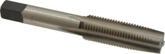 Cleveland - M14x1.50 Metric Fine 4 Flute Bright Finish High Speed Steel Straight Flute Standard Hand Tap - Taper, Right Hand Thread, 3-19/32" OAL, 1.66" Thread Length, D6 Limit, Oversize - Exact Industrial Supply