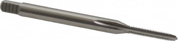 Cleveland - M2x0.40 Metric Coarse 6H 3 Flute Bright Finish High Speed Steel Straight Flute Standard Hand Tap - Plug, Right Hand Thread, 44.45mm OAL, 0.44" Thread Length, D3 Limit, Oversize - Exact Industrial Supply