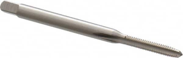 Cleveland - M2.5x0.45 Metric Coarse 6H 3 Flute Bright Finish High Speed Steel Straight Flute Standard Hand Tap - Plug, Right Hand Thread, 1.813" OAL, 12.7mm Thread Length, D3 Limit, Oversize - Exact Industrial Supply
