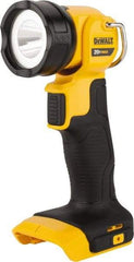 DeWALT - 20 Volts, 110 Lumens, Cordless Flashlight - White, Up to 25 hr Run Time - Benchmark Tooling