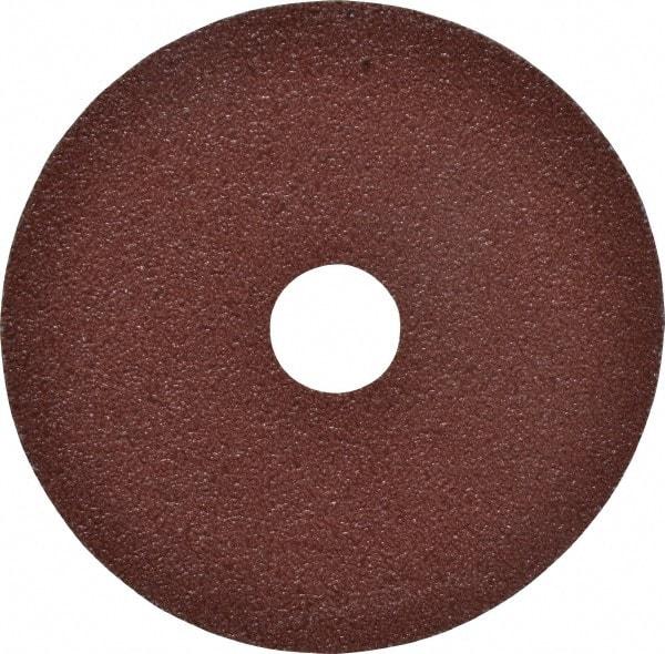 3M - 4-1/2" Diam 7/8" Hole 60 Grit Fiber Disc - Medium Grade, Ceramic, 13,300 Max RPM, Series 982C - Benchmark Tooling
