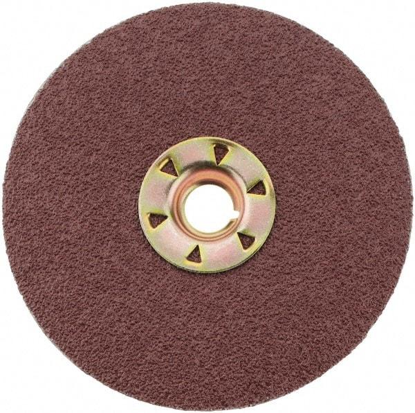 3M - 4-1/2" Diam 5/8-11 Threaded Hole 60 Grit Fiber Disc - Medium Grade, Ceramic, 13,300 Max RPM, Series 982C - Benchmark Tooling