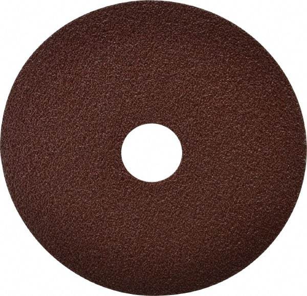 3M - 4-1/2" Diam 7/8" Hole 80 Grit Fiber Disc - Medium Grade, Ceramic, 13,300 Max RPM, Series 982C - Benchmark Tooling