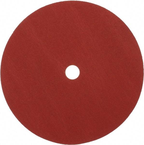 3M - 9-1/8" Diam 7/8" Hole 80 Grit Fiber Disc - Medium Grade, Ceramic, 6,600 Max RPM, Series 987C - Benchmark Tooling