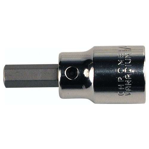 Hex Inch Bit Socket 3/8″ Square Drive with 1/4″ Replaceable Hex Bit 5/32″ × 42 mm Overall Length - Benchmark Tooling