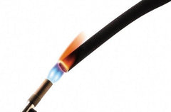 Techflex - Black High Temperature Cable Sleeve - 200' Coil Length, -94 to 1,200°F - Benchmark Tooling