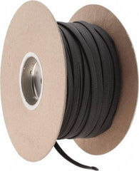 Techflex - Black Braided Expandable Cable Sleeve - 500' Coil Length, -103 to 257°F - Benchmark Tooling