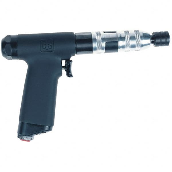 Ingersoll-Rand - 1/4" Bit Holder, 1,650 RPM, Pistol Grip Handle Air Screwdriver - 2.7 to 15.9 In/Lb Torque, 3.25 CFM - Benchmark Tooling