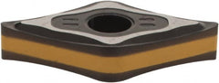 Iscar - DNMG432 PP Grade IC8250 Carbide Turning Insert - TiCN/Al2O3 Finish, 55° Diamond, 1/2" Inscr Circle, 3/16" Thick, 1/32" Corner Radius - Benchmark Tooling