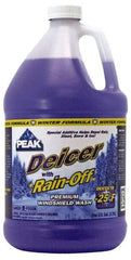 Peak - Water-Based Solution Windshield Washer Fluid - 1 Gal Bottle, -25°  Freezing Point - Benchmark Tooling