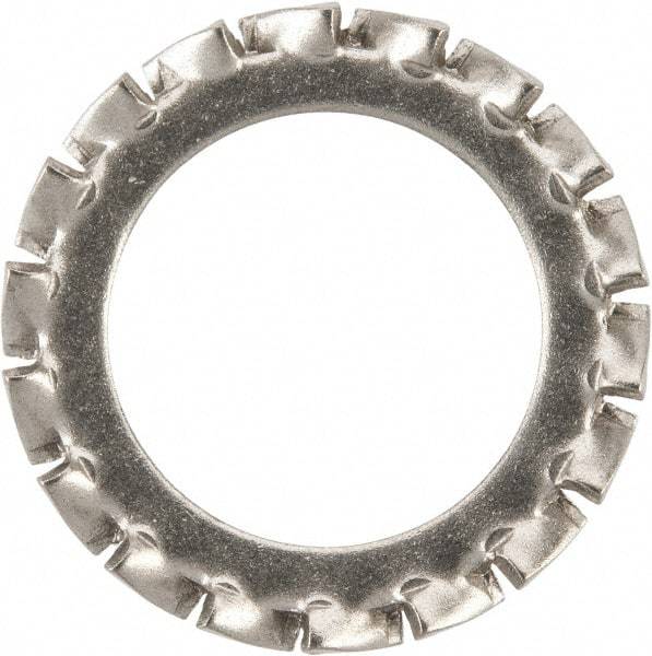 Value Collection - M16 Screw, 17mm ID, Stainless Steel External Tooth Lock Washer - 26mm OD, Uncoated, Grade 316 & Austenitic A4 - Benchmark Tooling