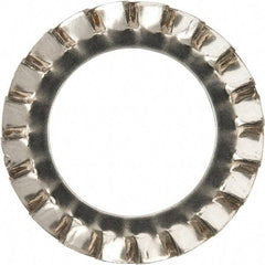 Value Collection - M18 Screw, 19mm ID, Stainless Steel External Tooth Lock Washer - 30mm OD, Uncoated, Grade 316 & Austenitic A4 - Benchmark Tooling