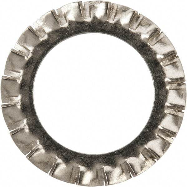 Value Collection - M20 Screw, 21mm ID, Stainless Steel External Tooth Lock Washer - 33mm OD, Uncoated, Grade 316 & Austenitic A4 - Benchmark Tooling