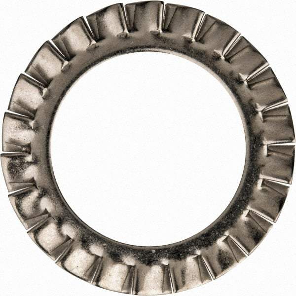 Value Collection - M30 Screw, 31mm ID, Stainless Steel External Tooth Lock Washer - 48mm OD, Uncoated, Grade 316 & Austenitic A4 - Benchmark Tooling