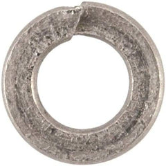 Value Collection - M2, 2.1mm ID, 4.4mm OD, 0.5mm Thick Split Lock Washer - 316 Austenitic Grade A4 Stainless Steel, Uncoated, 2.1mm Min ID, 2.4mm Max ID, 4.4mm Max OD - Benchmark Tooling