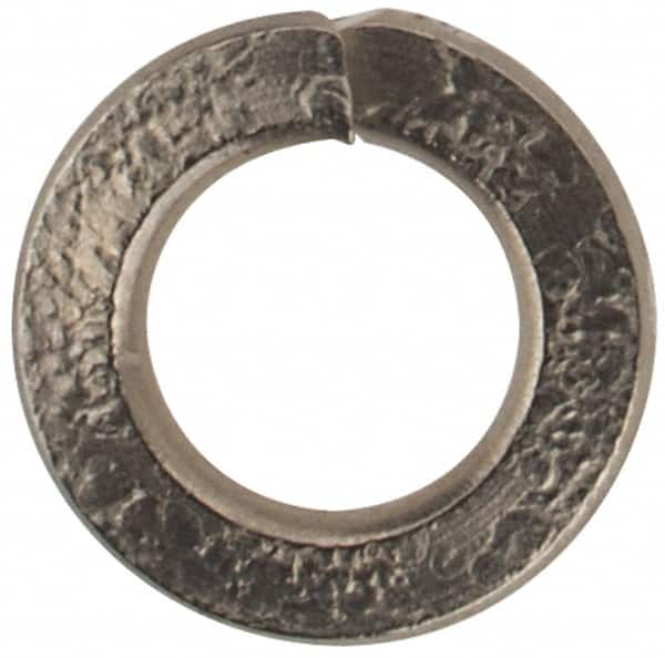 Value Collection - M2.5, 2.6mm ID, 5.1mm OD, 0.6mm Thick Split Lock Washer - 316 Austenitic Grade A4 Stainless Steel, Uncoated, 2.6mm Min ID, 2.9mm Max ID, 5.1mm Max OD - Benchmark Tooling