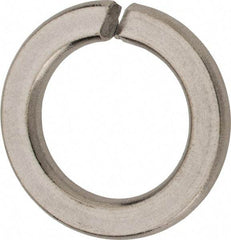 Value Collection - M18, 18.2mm ID, 29.4mm OD, 3.5mm Thick Split Lock Washer - 316 Austenitic Grade A4 Stainless Steel, Uncoated, 18.2mm Min ID, 19mm Max ID, 29.4mm Max OD - Benchmark Tooling