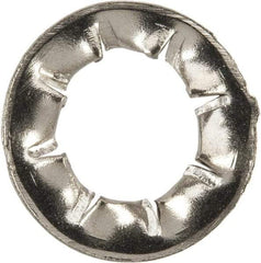 Value Collection - M5 Screw, 5.3mm ID, Stainless Steel Internal Tooth Lock Washer - 10mm OD, Uncoated, Grade 316 & Austenitic A4 - Benchmark Tooling