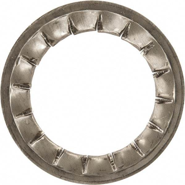 Value Collection - M24 Screw, 25mm ID, Stainless Steel Internal Tooth Lock Washer - 38mm OD, Uncoated, Grade 316 & Austenitic A4 - Benchmark Tooling