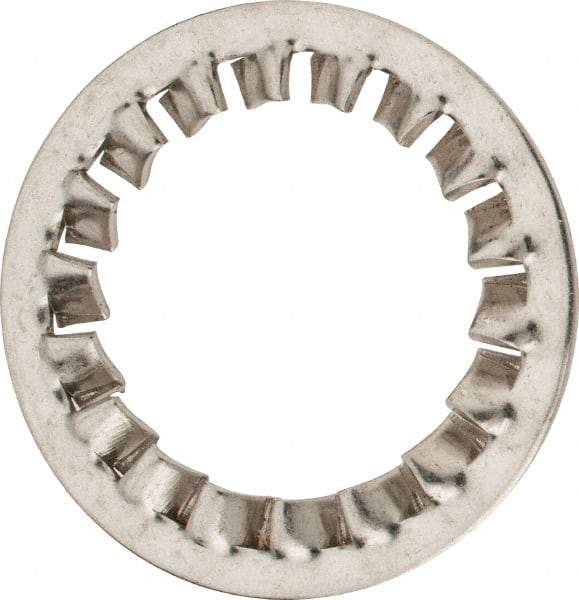 Value Collection - M30 Screw, 31mm ID, Stainless Steel Internal Tooth Lock Washer - 48mm OD, Uncoated, Grade 316 & Austenitic A4 - Benchmark Tooling